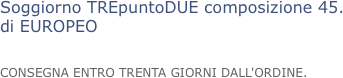 Soggiorno TREpuntoDUE composizione 45.