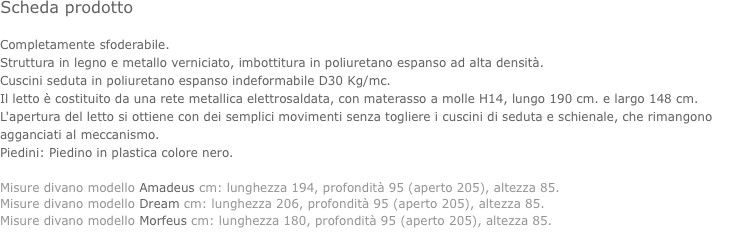 Scheda prodotto