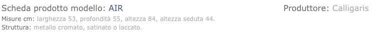 Scheda prodotto modello: AIR 